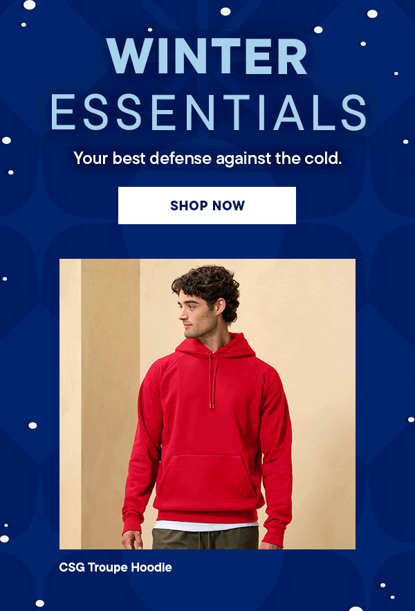 Animated Champs Sports Winter Essentials creative.