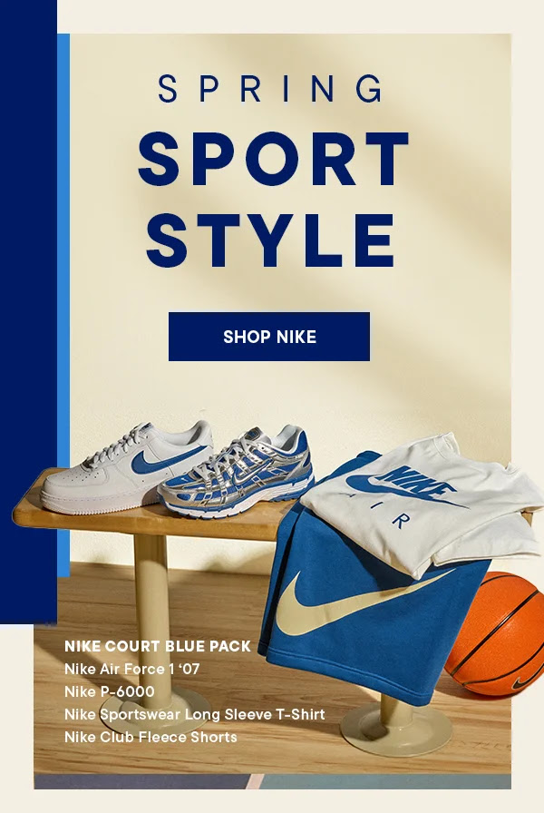 Nike Spring Sport Style creative for Champs Sports.