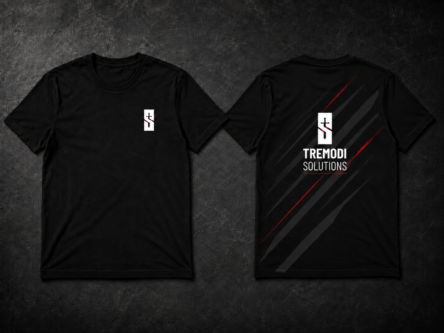 Tremodi Solutions branded apparel application.